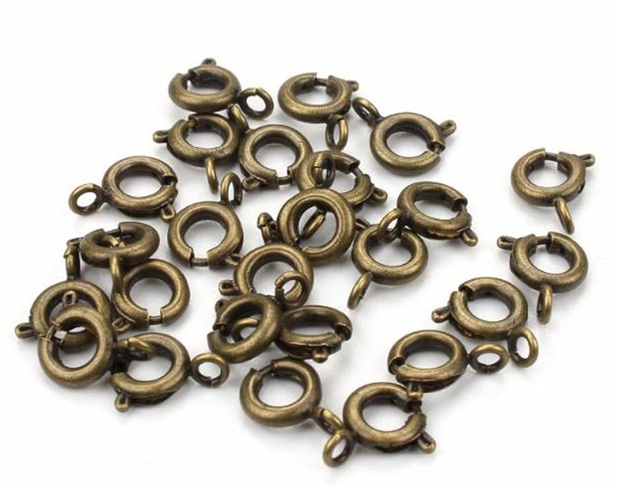 Amazon | HJ 引き輪 ネックレス アクセサリー 留め具 パーツ